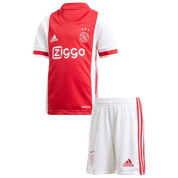 Trikot Ajax Heim Kinder 2020-21 Rote Fussballtrikots Günstig